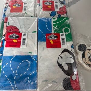 Mickey Mouse Table Covers and Napkins Set vintage hallmark